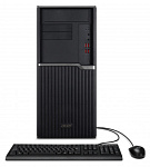1482965 Неттоп Acer Veriton N4670G i5 10400 (2.9) 8Gb SSD256Gb/UHDG 630 Windows 10 Professional GbitEth WiFi BT 90W клавиатура мышь черный