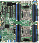 1000391603 Серверная системная плата Intel® Server Board S2600CW2R, 2 x LGA2011-3, Xeon E5-2600(v3/v4), 16 x DDR4 ECC RDIMM/LRDIMM Up to 512 GB, 2x GB LAN,