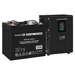 296523 Комплект ИБП EX295996RUS + батарея 55Aч EX285667RUS 1шт (инвертор, синус, для котла, настенный) ExeGate FineSine SX-800.LCD.AVR.2SH <800VA/500W, чиста