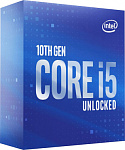 1369046 Процессор Intel Original Core i5 10600K Soc-1200 (BX8070110600K S RH6R) (4.1GHz/Intel UHD Graphics 630) Box w/o cooler