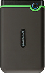 1000465941 Жесткий диск Transcend USB3.0 500GB StoreJet 2.5" M3 Series Gray Slim (80% rubber cover, One touch backup)