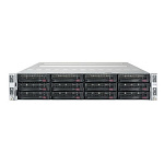 11051565 Платформа системного блока SuperMicro SYS-6029TP-HTR 2U, 4 node: 2xLGA3647, 16xDDR4, 3x3.5» bays, SATA, SIOM, IPMI, 2x2200W