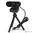 ExegateEX294484RUS Веб-камера ExeGate Stream C925 Wide FullHD T-Tripod (1920х1080, 1080P, USB, микрофон, поворотное крепление, кабель 1,5 м, Win Vista