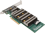 32048IXS Adaptec SmartRAID 3204-8i Storage controller (RAID) 8 Channel, SATA 6Gb/s / SAS 24Gb/s / PCIe 4.0 (NVMe), RAID 0, 1, 5, 6, 10, 50, 60, 1 year