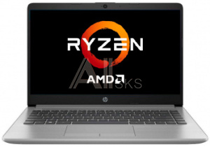 1598317 Ноутбук HP 245 G8 Ryzen 5 5500U 8Gb SSD256Gb AMD Radeon 14" IPS UWVA FHD (1920x1080) Windows 10 Professional 64 silver WiFi BT Cam