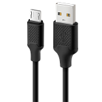 DCMICROBSUNC Кабель UNICO micro USB - USB, 2,1А, basic, 480 Мбит/с, PVC, 1м, черный, RTL BOX