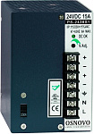 1000641417 Блок питания/ OSNOVO Промышленный блок питания. DC24V, 15A (360W). Диапазон входных напряжений: AC195-265V