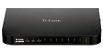 Маршрутизатор D-LINK DSR-150N/A4A, Wireless N300 VPN Router with 1 10/100Base-TX WAN ports, 8 10/100Base-TX LAN ports and 1 USB ports. Firmware for WW. 802.11b/g/n
