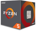 1000562947 Боксовый процессор CPU AM4 AMD Ryzen 5 1600 (Summit Ridge, 6C/12T, 3.2/3.6GHz, 16MB, 65W) BOX, Cooler