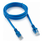 11002399 Патч-корд UTP Cablexpert PP12-1.5M/B кат.5e, 1.5м, литой, многожильный (синий)
