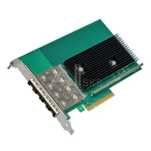 1310641 Сетевая карта Intel Celeron Сетевой адаптер PCIE 10GB QUAD PORT X722-DA4 X722DA4FH INTEL