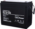 1000527473 Аккумуляторная батарея SS CyberPower RC 12-135 / 12 В 135 Ач Battery CyberPower Standart series RС 12-135, voltage 12V, capacity (discharge 10 h)