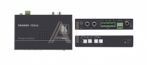 134643 Стереофонический усилитель мощности Kramer Electronics 900XL с небалансными входами и управлением по RS-232, 2х10 Вт, 60dB, 25kHz.