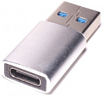 1933199 Адаптер Premier 6-071 USB 2.0 A(m) USB Type-C (f) серебристый (пакет)