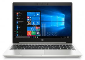 1378562 Ноутбук HP ProBook 455 G7 Ryzen 7 4700U 8Gb SSD256Gb AMD Radeon 15.6" SVA HD (1366x768) Free DOS silver WiFi BT Cam