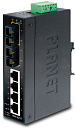 1000467455 Коммутатор Planet ISW-621TS15 для монтажа в DIN рейку/ IP30 Slim Type 4-Port Industrial Ethernet Switch + 2-Port 100Base-FX(15KM) (-40 - 75 C)