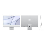 1972996 Apple iMac 24 2021 [MGPD3B/A] Silver 24" Retina 4.5K {Apple M1 8C CPU 8C GPU/8GB/512GB SSD/LAN}