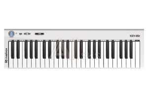 145458 MIDI клавиатура [AX-1973W] Axelvox [KEY49j White] 4-октавная (49 клавиш) динамическая USB, 3 кнопки, джойстик (Pitch Bend и Modulation), 1 программиру