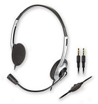 677388 Наушники с микрофоном Creative HS-320 серебристый/черный 2м накладные оголовье (51EF0520AA001)