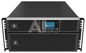 GXT5-5000IRT5UXLE ИБП Vertiv Liebert GXT5 1ph UPS, 5kVA, input plug - hardwired, 5U, output – 230V, hardwired, output socket groups (6)C13 & (2)C19