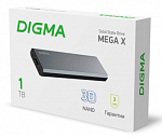 1885778 Накопитель SSD Digma USB 3.2 1Tb DGSM8001T1MGG MEGA X 1.8" темно-серый