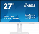 1027236 Монитор Iiyama 27" ProLite B2791HSU-W1 белый TN LED 1ms 16:9 HDMI M/M матовая HAS Pivot 300cd 170гр/160гр 1920x1080 D-Sub DisplayPort FHD USB 6.9кг