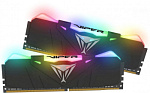 1087822 Память DDR4 2x8Gb 3200MHz Patriot PVR416G320C6K Viper RGB RTL Gaming PC4-25600 CL16 DIMM 288-pin 1.35В kit single rank с радиатором Ret