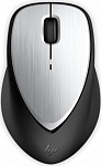 1130779 Мышь HP Envy Rechargeable 500 черный/серебристый лазерная (1600dpi) беспроводная USB (3but)