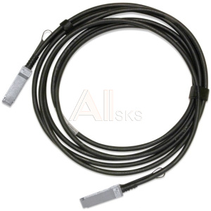 1831989 Кабель MCP1600-C003E30L Passive Copper Cable Ethernet 100GbE QSFP28 3m Black 30AWG CA-L