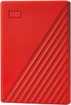 1905772 Жесткий диск WD USB 3.0 2Tb WDBYVG0020BRD-WESN My Passport 2.5" красный