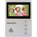 1739907 Falcon Eye Vista Видеодомофон: дисплей 4,3" TFT; механические кнопки; подключение до 2-х вызывных панелей; OSD меню; питание AC 220В (встроенный БП)