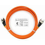 11053319 Cabeus FOP-62-FC-FC-7m Шнур оптический duplex FC-FC 62,5/125 mm 7м LSZH