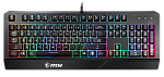 S11-04RU230-CLA Gaming Keyboard MSI VIGOR GK20, Wired, membrane Keyboard with ergonomic keycaps and wrist rest. 12 Key Anti-ghosting Capability. Water Resistant (spi
