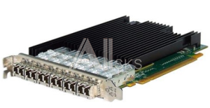 Адаптер SILICOM PE310G6SPi9-LR Six Port Fiber (LR) 10 Gigabit Ethernet PCI Express Server Adapter X16 Gen3, Based on Intel 82599ES, Standard height short add-