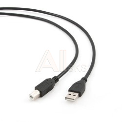 1387154 Bion Кабель интерфейсный USB 2.0 AM/BM, 3м, черный [BXP-CCP-USB2-AMBM-030]