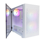 11003878 1STPLAYER DK D3-B White / mATX / 1x120mm & 2x140mm LED fans inc. / D3-B-WH-2F1P-W-1F1-W