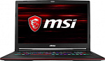1158307 Ноутбук MSI GL73 9SC-032XRU Core i5 9300H/8Gb/SSD256Gb/nVidia GeForce GTX 1650 4Gb/17.3"/TN/FHD (1920x1080)/Free DOS/black/WiFi/BT/Cam