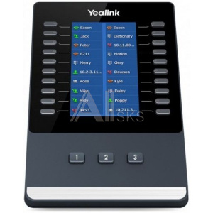 1778673 YEALINK EXP43, цветной экран, для телефонов SIP-T43U, SIP-T46U, SIP-T48U