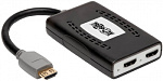 1199108 Сплиттер аудио-видео Tripplite B118-002-HDR-V2 HDMI (m)/2хHDMI (f) 0.15м. феррит.кольца черный/серый