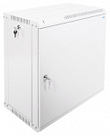 Шкаф коммутационный ЦМО ШРН-ЭКОНОМ (ШРН-Э-12.350.1) настенный 12U 600x350мм пер.дв.металл направл.под закл.гайки 85кг серый 300мм 15.39кг 180град. 608