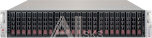 CSE-216BE1C-R609JBOD Supermicro Storage JBOD Chassis 2U 216BE1C-R609JBOD Up to 24 x 2.5" /SingleExpander,Redundant(4xminiSASHD)/2x600W