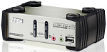 1000179080 Переключатель консоли электронный, 2 порта PS/2/ 2 Port USB2.0 KVMP Switch with OSD
