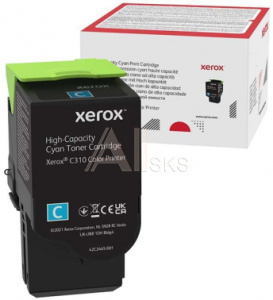 1690795 Картридж лазерный Xerox 006R04369 голубой (5500стр.) для Xerox С310