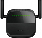 Роутер беспроводной D-Link DSL-2750U/R1A ADSL черный