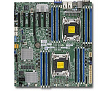 967411 Материнская плата SUPERMICRO MBD-X10DRH-C-O Soc-2011 iC612 eATX 16xDDR4 10xSATA3 SATA RAID iI350 2хGgbEth Ret