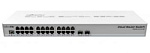 Коммутатор MikroTik CRS326-24G-2S+RM (L3) 24x1Гбит/с 2SFP+ управляемый