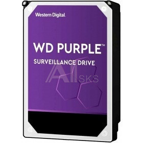 1834569 8TB WD Purple (WD84PURZ) {Serial ATA III, 5640- rpm, 128Mb, 3.5"}