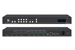 Матричный коммутатор Kramer Electronics [VS-44H2A] 4х4 HDMI с деэмбеддированием звука; поддержка 4K60 4:4:4