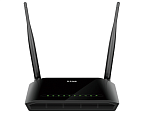 Маршрутизатор D-LINK DSL-2750U/RA/U3A, ADSL2+ Annex A Wireless N300 Router with 3G/LTE/Ethernet WAN support and 1 USB port.