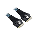 Кабель ACD-60007-ZC Slimline SASx8 (SFF8654) -to- Slimline SASx8 (SFF8654), 1M, (аналог Broadcom 05-60007-00) {120}